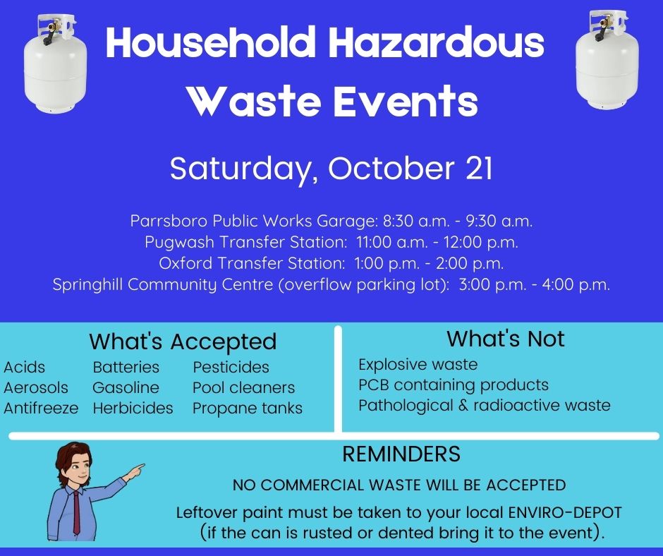 Household Hazardous Waste Event Sat Oct 21 2023 1 2 Pm Town Of Oxford